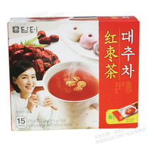 May 31 Due Korean imports Didge date tea 15g * 15 strips of red date tea portable to South Korean tea 890