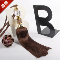 Curtain hanging ball curtain buckle curtain curtain strap European style tassel ball curtain accessories accessories crystal hanging ball