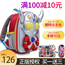 Tello Altman schoolbag male kindergarten children first grade backpack 356-year-old boy Rob