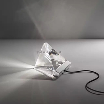 Post-modern creative simple crystal living room small table lamp art bedside bedroom study lamp