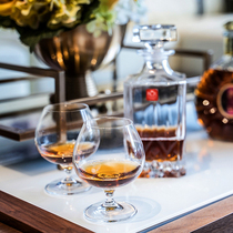 Italy imports RCR6 only foreign wine glasses White Landy cup Hennessy Poetry High short foot red wine Cup Ganyi Cup Suit