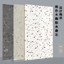 Terrazzo laminate wood floor Nordic minimalist home vintage parquet wear-resistant waterproof clothing store floor