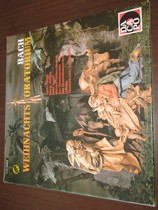 Bach Christmas clear singing drama Disco Thomas 3LP D version black glue B124