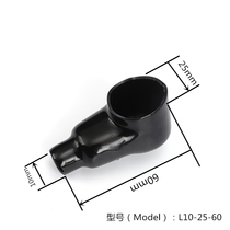 Storage battery terminals Protective cover Battery insulation jacket Power battery plastic jacket