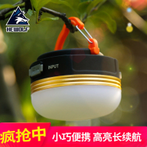 Outdoor lighting Hanging lights Strong light field lights Camping lights Camp super bright tent lights Camping lights led charging horse lights