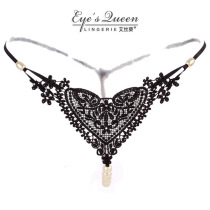 Sexy sex underwear pearl underwear temptation opening gear thong womens bedding passion set flirting hot