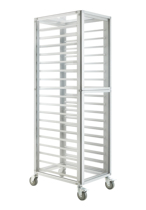 Aluminum alloy baking tray Rack car sealed bread tray rack closed cake tray rack rack baking tray trolley