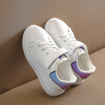 Nike Children Shoes Joint Girl Shoes Sports Small White Shoes Leather Face Autumn CUHK Childrens shoes women shoes 100 hitch shoes