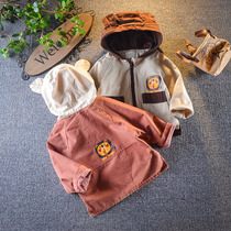 Boys spring coat 2019 new Korean baby casual windbreaker little boy baby Foreign style coat tide