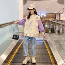 Next inss girls' coat spring autumn 2022 new korean style fashionable children's jacket top