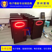 LED electronic signboard outdoor parking lot remaining parking space vacancy display screen counting production system factory direct sales