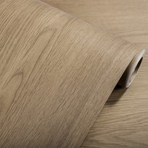 Thickened wood grain stickers imitation wood retro removable cabinet table mall shop decoration wallpaper self-adhesive cabinet stickers