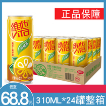 Vita lemon tea 310ml canned*24 cans full box tea restaurant flavor beverage network black tea summer beverage wholesale