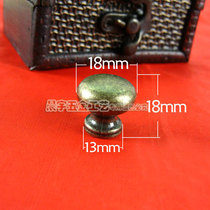 Mushroom head handle monk head handle nipple handle wooden box special accessories single hole drawer handle