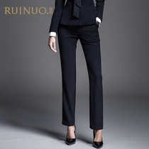 Suit Pants Women 2022 New Spring Fashion All-match Business Commuter Straight Pants Slim Slim OL Career Trousers