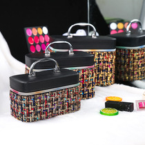 Cosmetic bag female 2021 new portable advanced sense multifunctional large capacity cosmetics storage bag portable cosmetic case