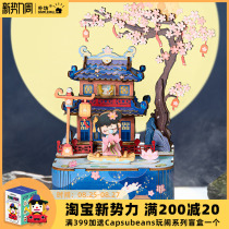 Park Fang Ruo State DIY handmade nanc nanci i music box assembly three-dimensional 3d model music box Birthday gift