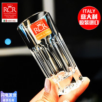 Italian RCR imported crystal glass Litvinum goblet with goblet of goblet with a goblet with a goblet of high-footed little white wine glasses