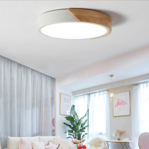 Nordic round ceiling lamp modern simple lamps creative childrens room study warm balcony bedroom lamp