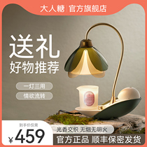 Adult candy firefly aromatherapy melting wax lamp no fire atmosphere lamp to help sleep smokeless night light bedroom low temperature wax table lamp