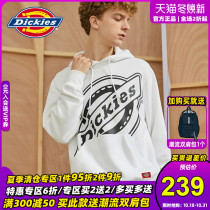 Dickies hooded sweater men ins tide high street loose autumn wear new casual print pullover coat men 7030
