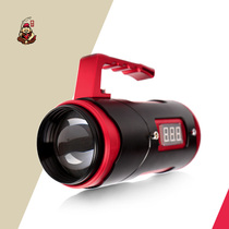 Ben Ting waterproof fishing Light Night Fishing light super bright white light blue four light source flashlight induction strong light laser gun