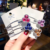 Girl Pearl hairclip side hair card Korean Net red headgear children bangs clip bbclip edge clip hair accessory top clip