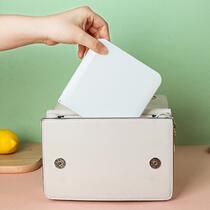 Mask storage box household portable children carry mask clip student Japanese dust mouth and nose mask temporary storage box