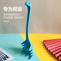 Imported creative kitchen noodle artifact high temperature resistant colander large filter spoon scoop noodle scoop dumpling kitchen fence powder