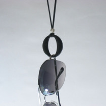 SZL GLASSES Black Korean Pandora GLASSES Lanyard Outdoor Travel Sunglasses Chain Companion