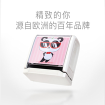 Clothing seal Childrens name seal Name seal Waterproof does not fade Kindergarten baby personal name seal Students with printable masks do not fade odorless clothing signature stamp seal