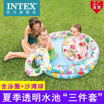 intex Baby Swimming Pool Home Inflatable Pool Kids Water Play Toy Ball Pool Round