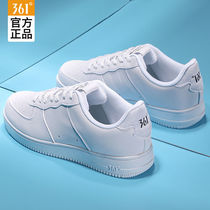 361 Board Shoes Autumn White Shoes trendy shoes Air Force One Mens Shoes 361 Degree Joker Mens Leisure Sports Shoes Men
