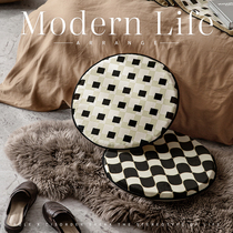 Herna modern light and luxurious round chair cushion floating window tatami bushel sofa cushion fart cushion stool chair cushion