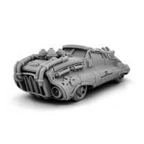Wargame Exclusive carrying the IMPERIAL CITY CAR MK-IX