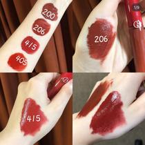 Spot new fairy color Armani Armani red tube lip glaze 206 415 405 102 208 209