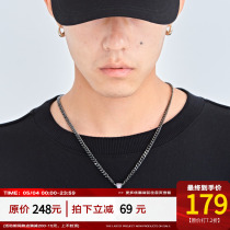 PCLP Little Devil Full Drill Necklace Hip Hop Trend Couple Necklace