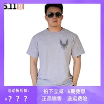 United States 5 112018 summer new item eagle pattern 41195AD pure cotton mens outdoor sports casual short-sleeved T-shirt