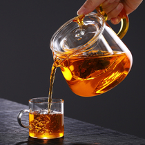Glass Teapot thickened heat-resistant teapot Filter Teapot Tea maker Household Teapot boiling water Kung Fu tea set