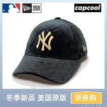NEW ERA nyyankee MLB Plaid Gold Standard NY Yankee baseball cap duck tongue hat NEW Tide Women