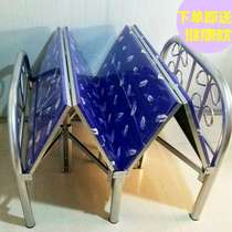 Rollaway bed reinforced single double bed thickened wooden board iron bed European lunch break 1 m 1 2 m 1 5 m quadruple bed