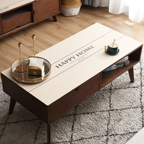 Nordic coffee table mat leather waterproof and oil-proof disposable coffee table tablecloth household tablecloth light luxury table mat thickened and tasteless