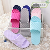 Summer home mens and womens high elastic rubber and plastic ultra-lightweight bathroom non-slip slippers Mens comfortable wear-resistant couple cool slippers women