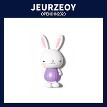 Cute rabbit car air outlet perfume clip creative car perfume clip car interior jewelry fragrance stone fragrance