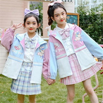 Next win Girls' New Girls' Network Red Ocean Gas Korean Version Stylish Princess Coat