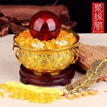 Juyuange Brass Cornucopia Ornaments Ruyi Fu Living Room Zhaocai Shop Opening Gifts Home Decoration Crafts