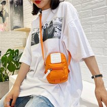 2021 new phone Pack for men and women Oblique Satchel Mini Buns Bag Day Students Fashion Foreign Piste Cute Little Schoolbags