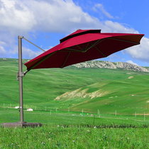 Outdoor Purple Outdoor Parkyard Garden of Rome umbrella for large parasol villa in Sunbrella