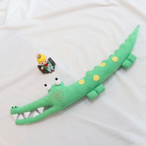 Hand-stitched embroidery self-made gift animal crocodile Doll Doll Doll handmade fabric diy material bag
