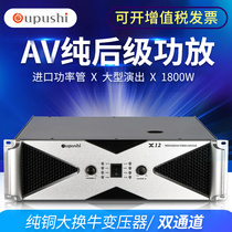 OPS X10 Pure Later Pro Amplifier KTV Stage Show Bar High Power Constant Resistor AV Pure Amplifier 1